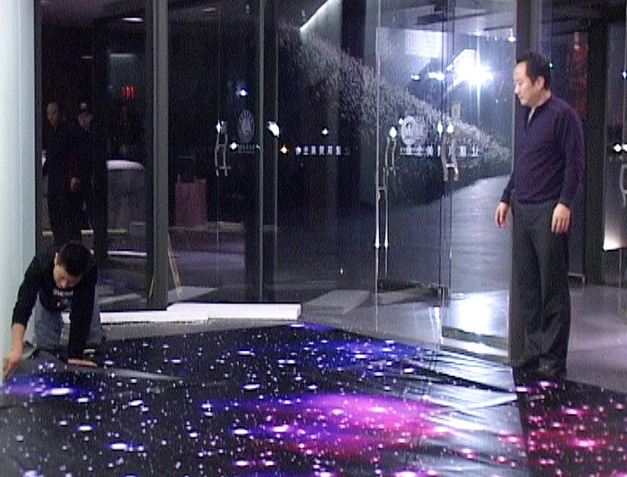 萬(wàn)科圣誕節(jié)氛圍營(yíng)造-萬(wàn)科總部布置開始2