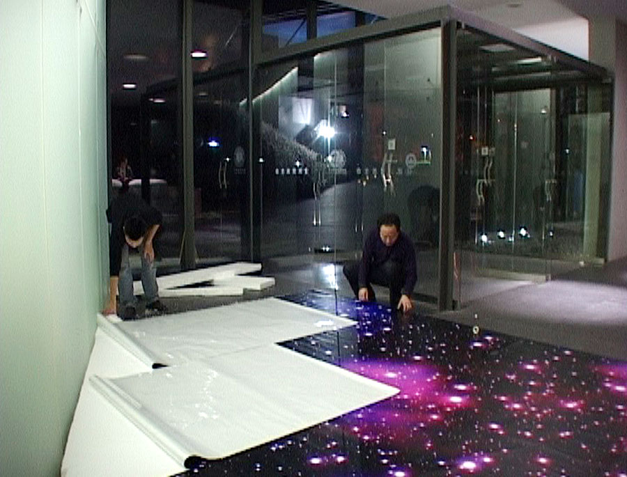 萬(wàn)科圣誕節(jié)氛圍營(yíng)造-萬(wàn)科總部布置開始