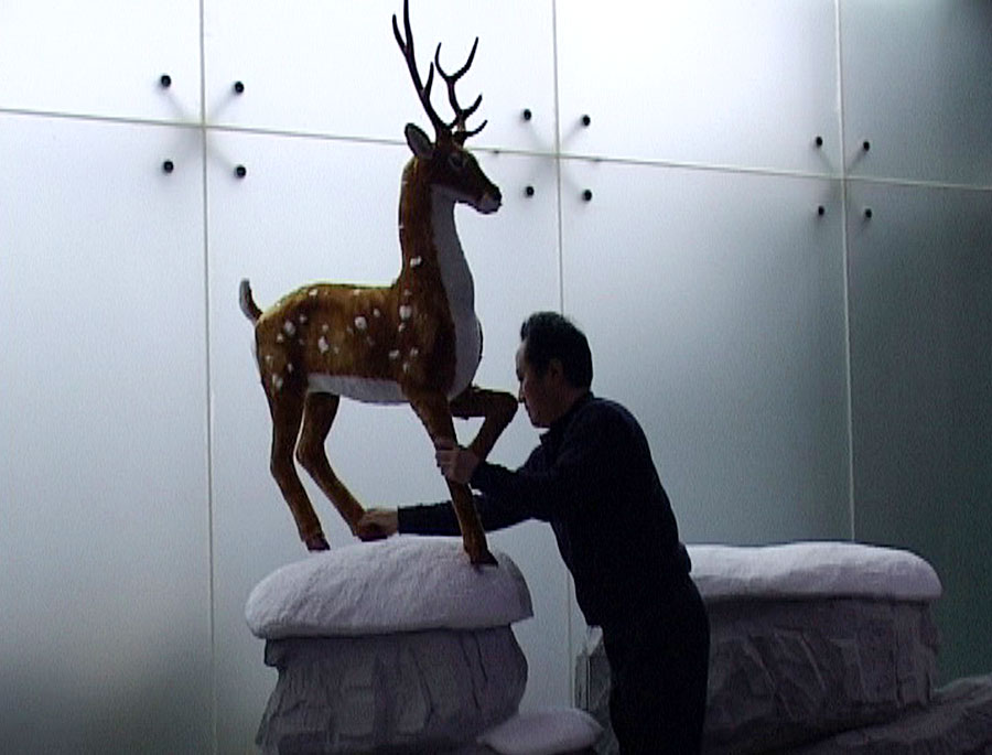 萬(wàn)科圣誕節(jié)氛圍營(yíng)造-萬(wàn)科總部布置開始6